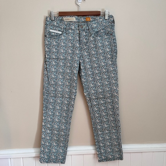 Anthro Pilcro and the Letterpress floral jeans 28 - Picture 4 of 5